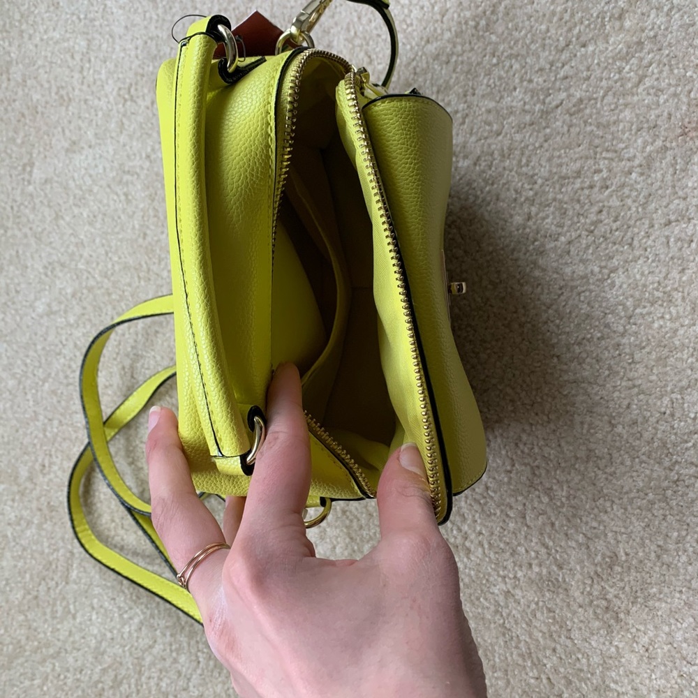 Neon Yellow bag